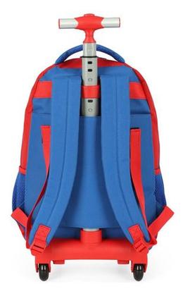 Imagem de Mochila De Rodinha Juvenil Super Mario - Luxcel Cor Azul