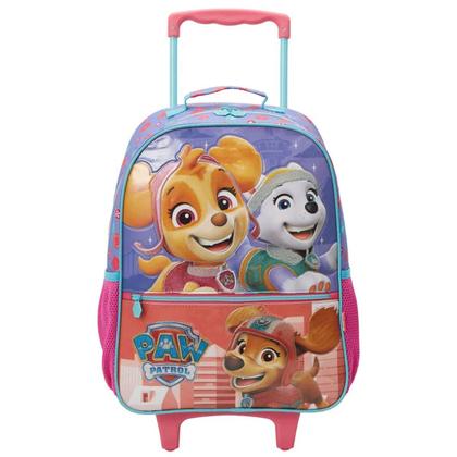 Imagem de Mochila de Rodinhas 14' Patrulha Canina Meninas - Xeryus