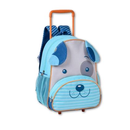 Imagem de Mochila De Rodinhas Cachorrinho Azul 13 CP24501B