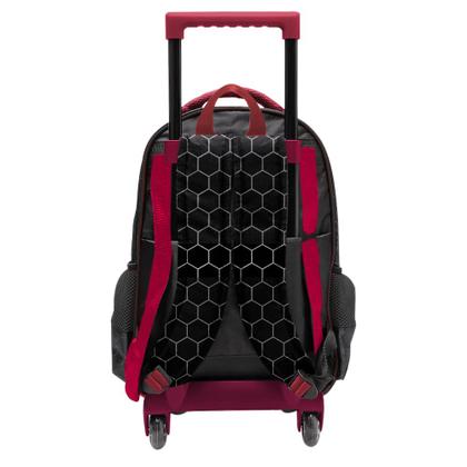 Imagem de Mochila De Rodinhas Escolar Infantil Spider Silver Aranha