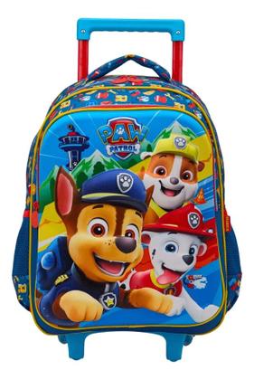 Imagem de Mochila De Rodinhas Escolar Xeryus 16 Paw Patrol Patrulha Canina