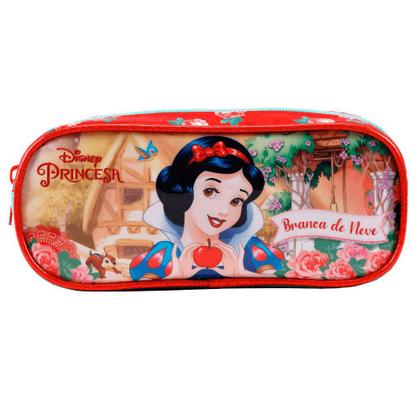 Imagem de Mochila de Rodinhas + Estojo Simples Branca de Neve X 14'' Ref. 11501 - Xeryus