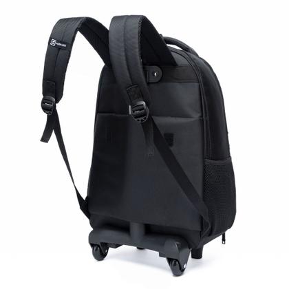 Imagem de Mochila De Rodinhas Executiva Trabalho Reforçada Notebook