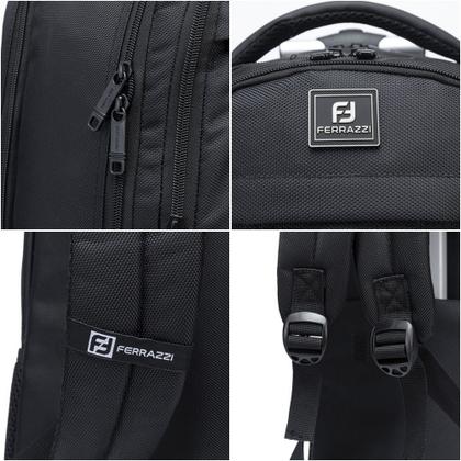 Imagem de Mochila De Rodinhas Executiva Trabalho Reforçada Notebook