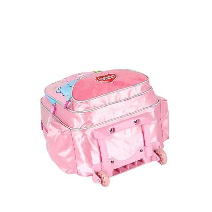 Imagem de Mochila de Rodinhas Sem Alça Luxcel Ursinhos Carinhosos Rosa