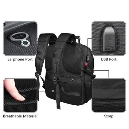 Imagem de Mochila de Viagem Yamdeg Extra Grande 50L - Compatível com Notebook 17,3"