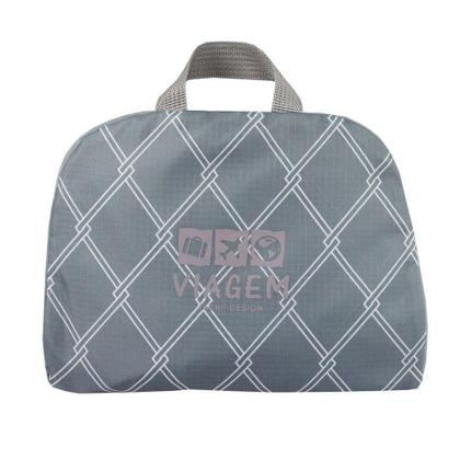 Imagem de Mochila Dobrável Para Viagem Estampa Listrada Jacki Design Cinza