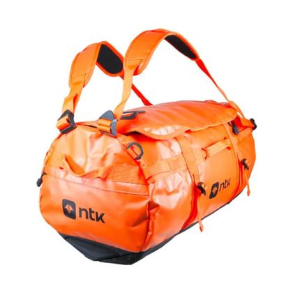 Imagem de Mochila Duffle Bag 50L Laranja Para Viagens Camping Nautika