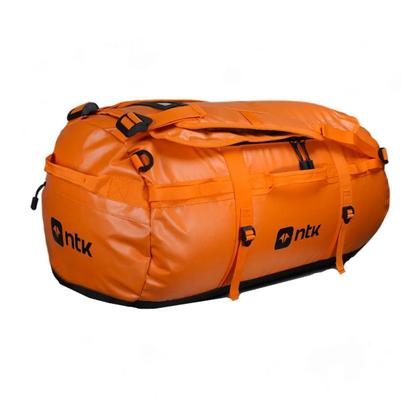 Imagem de Mochila Duffle Bag 90L Laranja para Viagens Camping Nautika