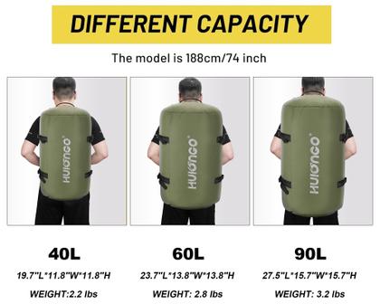 Imagem de Mochila Duffle Bag Hulongo impermeável 40L/60L/90L para homens
