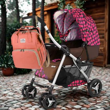 Imagem de Mochila e Bolsa Para Bebês Com Chiqueirinho E Berço Portátil