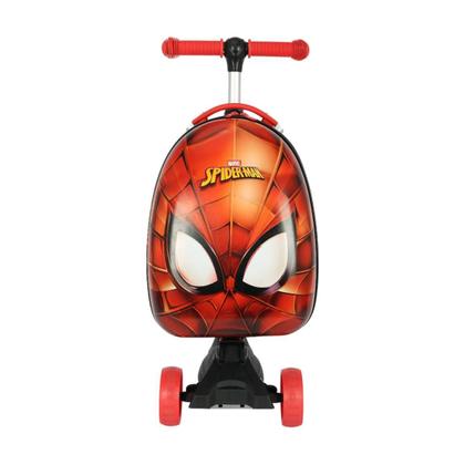 Imagem de Mochila e Patinete Infantil Luxcel Spider-man Vermelha - Mf1