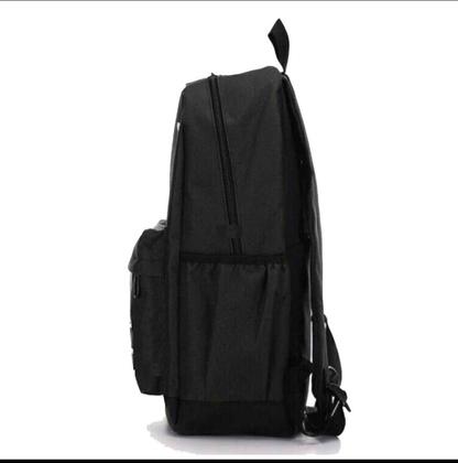 Imagem de Mochila Escola Preto Feminina Masculina Trabalho Viagem Full