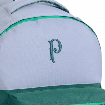 Imagem de Mochila Escolar 01 Palmeiras Esportiva 42cm Verde 14090 - Xeryus
