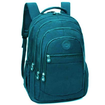 Imagem de Mochila Escolar Bolsa Grande Feminina Com Espaço Para Notebook Dia a Dia Trabalho Faculdade