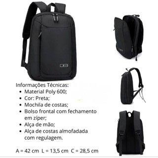 Imagem de Mochila escolar com porta notebbok modelo MTR1