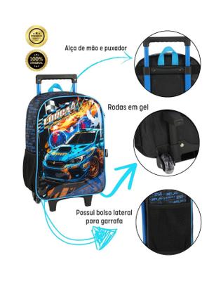 Mochila Escolar Com Rodas Força 4 Ic40982 - ul - Luxcel Imagem de Mochila Escolar Com Rodas Força 4 Ic40982 - ul
