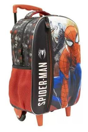 Imagem de Mochila Escolar Com Rodinhas Spider Man Xeryus
