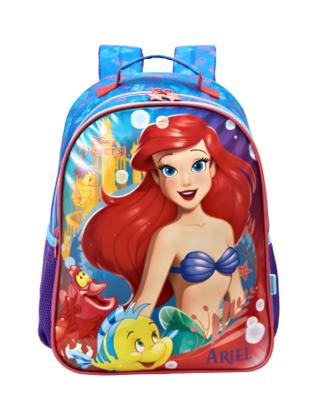 Imagem de Mochila Escolar Costas Ariel Pequena Sereia Original 13062