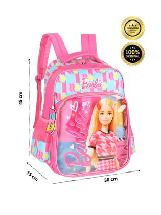 Imagem de Mochila Escolar Costas Barbie PopSatr IS41441