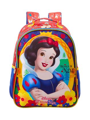 Imagem de Mochila Escolar Costas Branca De Neve Original Disney 13082