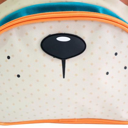 Imagem de Mochila Escolar Costas Cachorro Laranja Infantil Clio Pets Animais Dog 3D Bebes Crianças Menino Menina Escola Creche Volta as Aulas