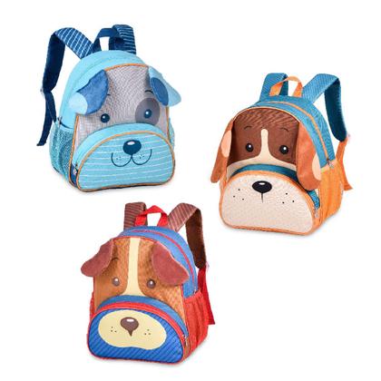 Imagem de Mochila Escolar De Costas Infantil Creche Clio Pets Zoo Insetos E Animais
