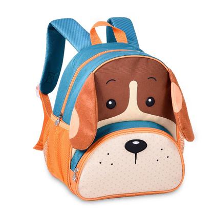 Imagem de Mochila Escolar De Costas Infantil Creche Clio Pets Zoo Insetos E Animais