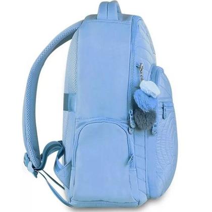 Imagem de Mochila Escolar de Costas Rebecca Bonbon Clio RB24581 Azul