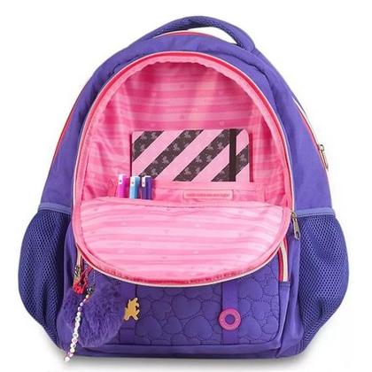 Imagem de Mochila Escolar de Costas Rebecca Bonbon SOFT Matelassê Roxo RB24536