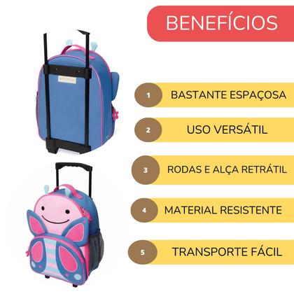 Imagem de Mochila Escolar De Rodinha Infantil Skip Hop Original