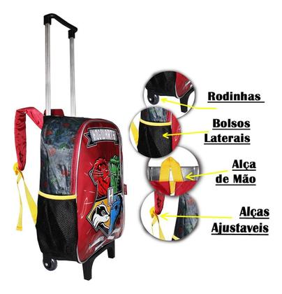 Imagem de Mochila Escolar de Rodinhas Harry Potter - Resistente