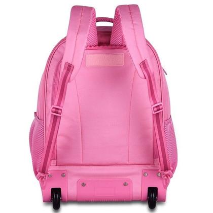 Imagem de Mochila Escolar de Rodinhas Rebecca Bonbon RB24673 Rosa