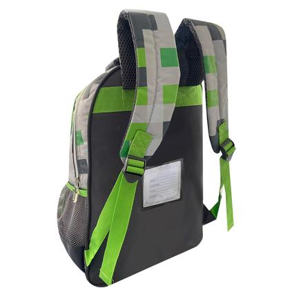 Imagem de Mochila Escolar Denlex Gamecraft 13L - Prática e Ajustável