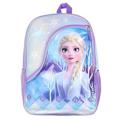 Imagem de Mochila Escolar Disney Frozen Elsa 16" com Desenhos Refletivos para Meninas