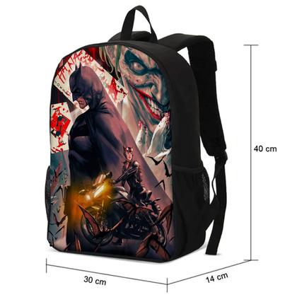 Imagem de Mochila Escolar do Homem Morcego Batman para Meninos