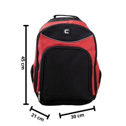 Imagem de Mochila Escolar Esportiva Unissex Casual Convoy Ys29142