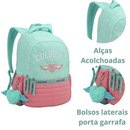 Imagem de Mochila Escolar Feminina ColorUp Para Notebook