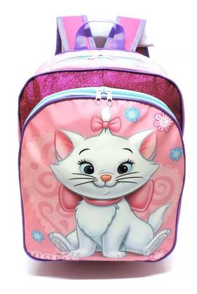 Imagem de Mochila Escolar Gatinha Marie Costas G Meninas Boleto F5