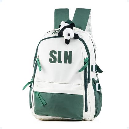 Imagem de Mochila Escolar Grande Com Chaveiro Alça Reforçada Faculdade