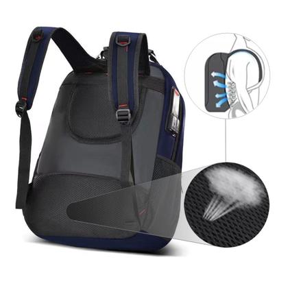 Imagem de Mochila Escolar Grande Masculina Executiva Trava Com Senha