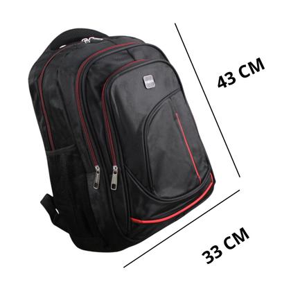 Imagem de Mochila Escolar Grande Masculina Feminina Trabalho Faculdade Executiva Espaço Notebook