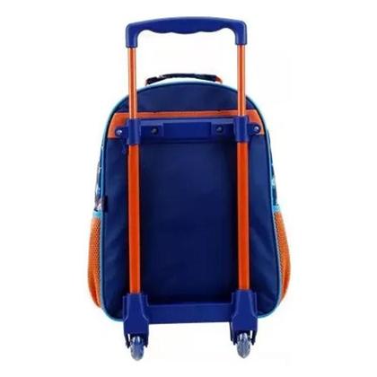Imagem de Mochila Escolar Infantil com Rodinhas Patrulha Canina 11781 Azul - Xeryus