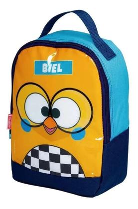 Imagem de Mochila Escolar Infantil Corujinha Biel Costas M Lancheira