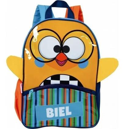 Imagem de Mochila Escolar Infantil Corujinha Biel Costas M Lancheira