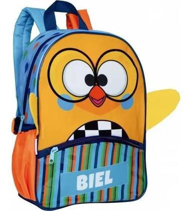 Imagem de Mochila Escolar Infantil Corujinha Biel Costas M Lancheira