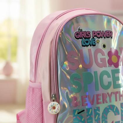 Imagem de Mochila Escolar Infantil Feminina Meninas Super Poderosas