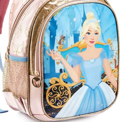 Imagem de Mochila Escolar Infantil Feminina Princesa Meninas Passeio