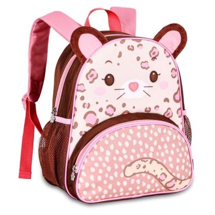 Imagem de Mochila Escolar Infantil Menina Bichinhos Zoo Clio Pets Original Animais