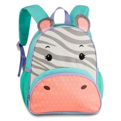 Imagem de Mochila Escolar Infantil Menina Bichinhos Zoo Clio Pets Original Animais
